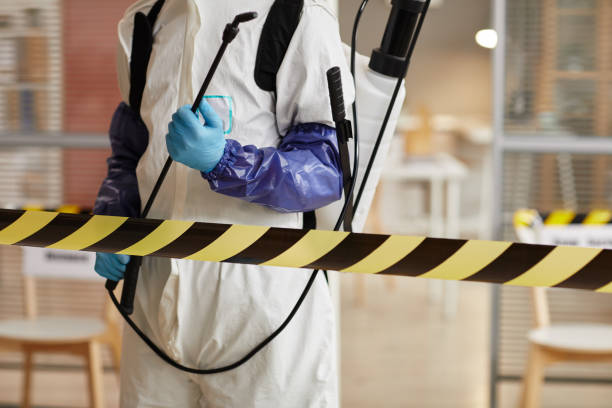Professional Infectious Disease Decontamination technician working in Fresno, CA